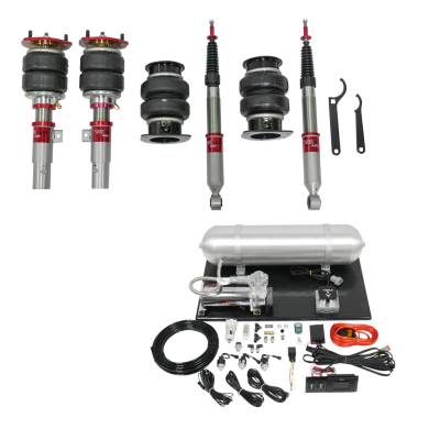 TruHart - TruHart TH-H1014-1+TH-ME01 Air Struts w/Evo for 17-21 Honda Civic Hatchback