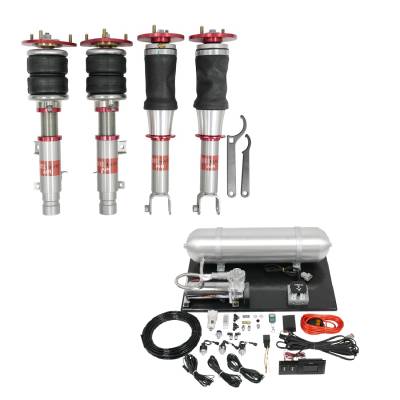 TruHart - TruHart TH-H1010+TH-ME01 Air Struts w/Evo for 15-20 Acura TLX 13-17 Accord