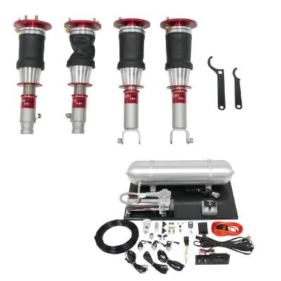 TruHart - TruHart TH-H1009+TH-ME01 Air Struts w/Evo for 09-14 Acura TL TSX 08-12 Accord