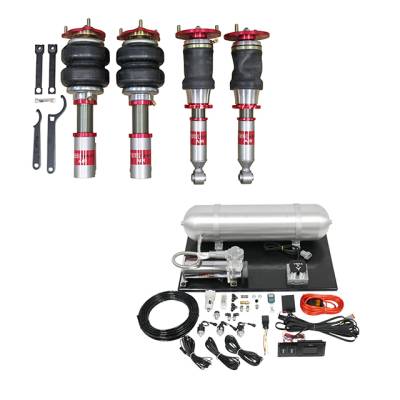 TruHart - TruHart TH-N1003+TH-ME02 Air Struts w/Evo-BT for 00-04 Maxima Infiniti I30 I35