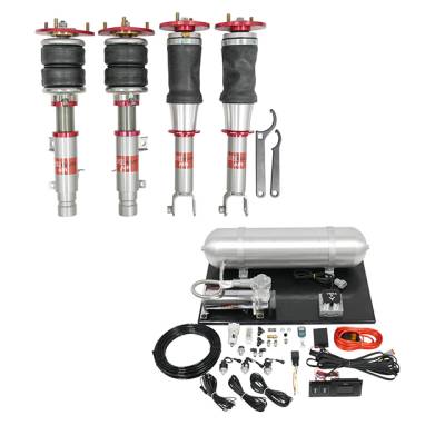 TruHart - TruHart TH-M1002+TH-ME02 Air Struts w/Evo-BT for 02-09 Mitsubishi Lancer 7 8 9