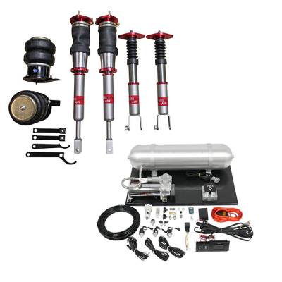 TruHart - TruHart TH-I1002+TH-ME02 AirPlus Air Struts w/Evo-BT for 06-10 Infiniti M35 RWD