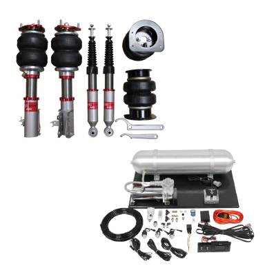 TruHart - TruHart TH-H1005+TH-ME02 Air Struts w/Evo-BT for 06-11 Honda Civic