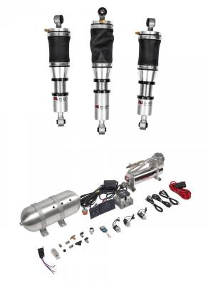 TruHart - TruHart THP-P1001+THP-ME01 Air Struts Kit w/Evo Management for 15-20 Slingshot