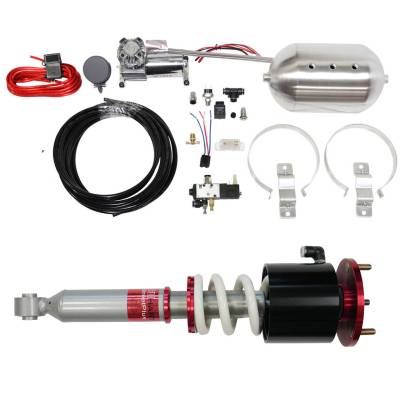 TruHart - TruHart TH-L806-VACF-12+TH-ACK02 Coilovers Gold for 13+ Lexus GS 15+ RC