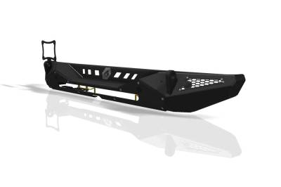 Crawltek Revolution - Crawltek CWLJL22101 Rear Bumper w/Lightbar Blaze for 18+ Jeep Wrangler JL