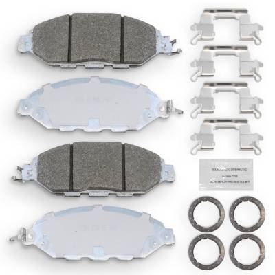 NRS Brakes - NRS Brakes NS1649 Disc Brake Pad Set for Infiniti/Nissan 2.5/3.5