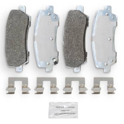 NRS Brakes - NRS Brakes NS1793 REAR Disc Brake Pad Set for 15-22 Ford Mustang 2.3 3.7 5.0 5.2