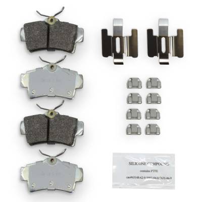NRS Brakes - NRS Brakes NS627 REAR Disc Brake Pad Set for 94-04 Ford Mustang