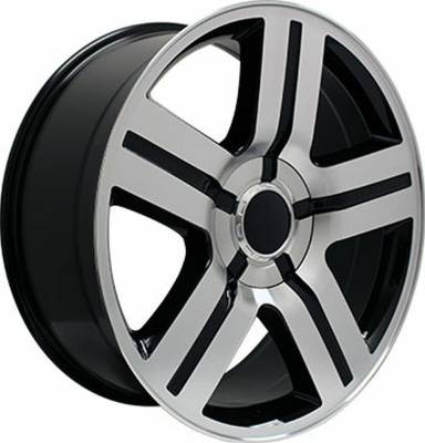 O.E. Revolution - O.E. Revolution Wheel C03 24x10 BLANK 31mm Black/Machined C03-2410BLANK+31BM