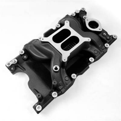 Professional Products - Professional Products 55040 318/360 SB Crosswind Intake Manifold for Mopar Black