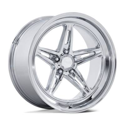 American Racing Vintage - American Racing VN514PX18703400 Vintage VN514 GROOVE 18x7 5x4.75 0mm Chrome