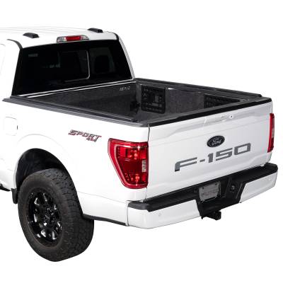 Putco - Putco 129864 Tec Skins T-Slot Bed Rail Caps for 15-26 Ford F150 5.5' Bed