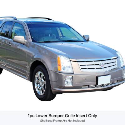 APS - APS Stainless Billet Bumper Grille Polish 05-09 Cadillac SRX GR01FEC62S