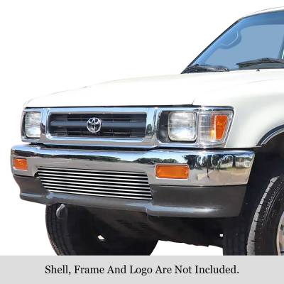 APS - APS GR20HEA21S Stainless Billet Bumper Grille Polish for Toyota Pickup 4WD
