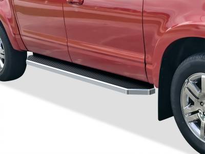 APS - APS IB06RJB8Y H-Series Running Boards Polish for 07-10 Ford Explorer Sport Trac