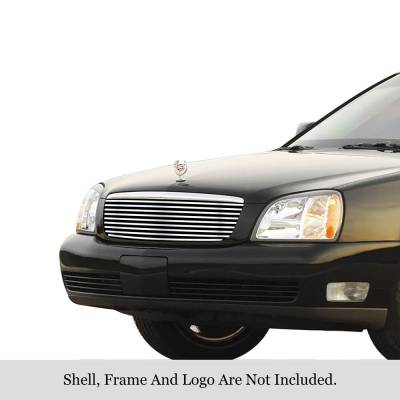 APS - APS Stainless Billet Grille Polish 00-05 Cadillac DeVille GR01HFF33S