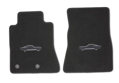 Ford Performance Parts - Ford Performance M-13086-M6 Black Floor Mats for 15-25 Ford Mustang