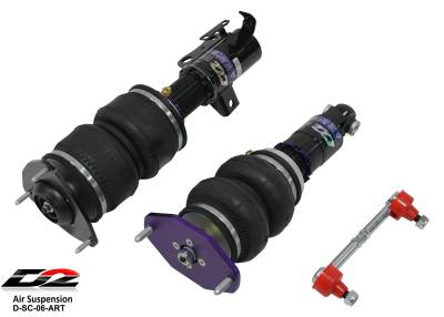 D2 Racing - D2 Racing D-SC-06-ART Air Struts for 12-17 Scion FR-SSubaru BRZ/Toyota 86 RWD