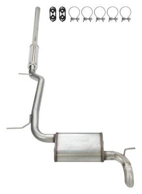 Pypes Performance Exhaust - Pypes SJJ21T High Ground Clearance Cat-Back for 07-18 Jeep Wrangler JK
