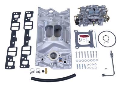 Edelbrock - Edelbrock 2007 Manifold & Carb Kit