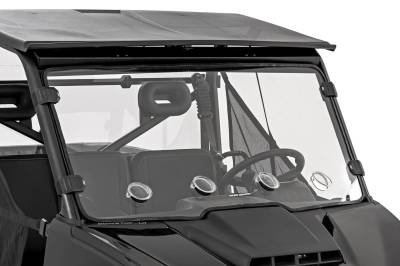 Rough Country Suspension Systems - Rough Country 98202490 Front UTV Vented Windshield for Segway UT6
