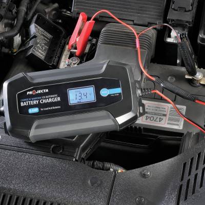 Projecta - Projecta PJ-AC080-2 Charge N Maintain AC080 8 Stage Battery Charger 8A 12V