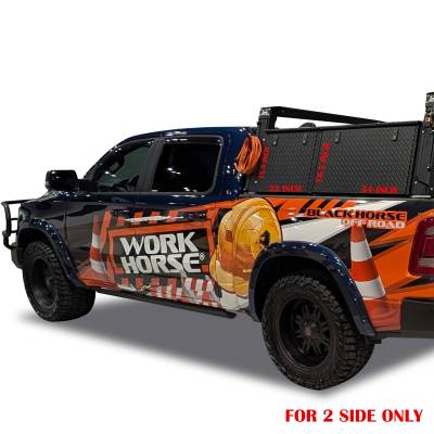 Black Horse Off Road - Black Horse Off Road CSBURHD55TX2 Base K2 Rack w/Tool Box