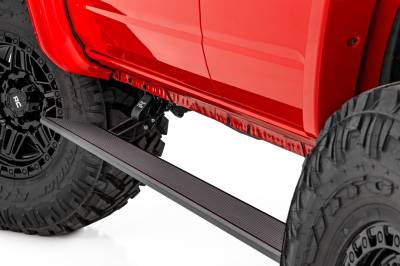 Rough Country Suspension Systems - Rough Country SR51330 HT-Series Power Running Boards for 21-26 Ford Bronco 4WD