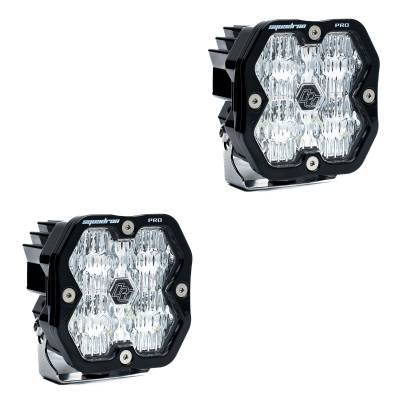 Baja Designs - Baja Designs 49-7805-2NH Squadron 2.0 Pro Black LED Auxiliary Light Pod Pair
