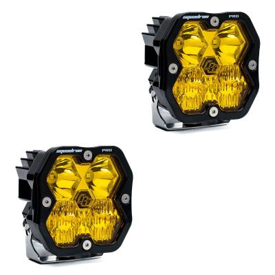 Baja Designs - Baja Designs 49-7813-2NH Squadron 2.0 Pro Black LED Auxiliary Light Pod Pair