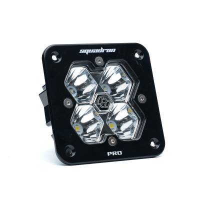 Baja Designs - Baja Designs 49-1001-2 Squadron 2.0 Pro Black Flush Mount Auxiliary Light Pod