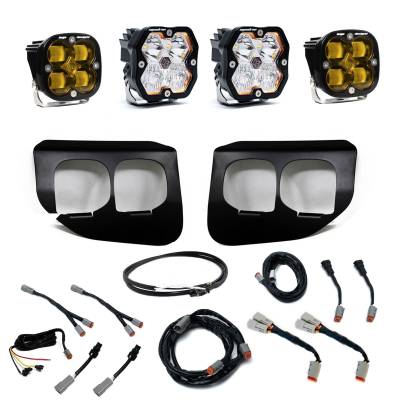 Baja Designs - Baja Designs 44-0042-UP Squadron 2.0 Sprt/Squadron SAE Dual Fog Pocket Light Kit