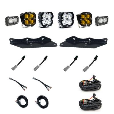 Baja Designs - Baja Designs 44-0070 Squadron 2.0 Spt/Squadron SAE/S2 Sport Fog Pocket Light Kit