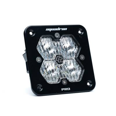 Baja Designs - Baja Designs 49-1005-2 Squadron 2.0 Pro Blk Flush Mount LED Auxiliary Light Pod