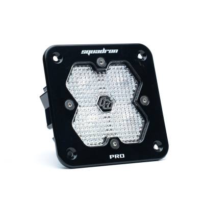 Baja Designs - Baja Designs 49-1006-2 Squadron 2.0 Pro Blk Flush Mount LED Auxiliary Light Pod