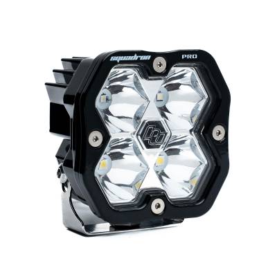 Baja Designs - Baja Designs 49-0001-2 Squadron 2.0 Pro Black LED Auxiliary Light Pod