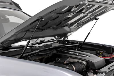 Rough Country Suspension Systems - Rough Country 72109 Hydraulic Hood Support Strut Kit for 16-23 Toyota Tacoma