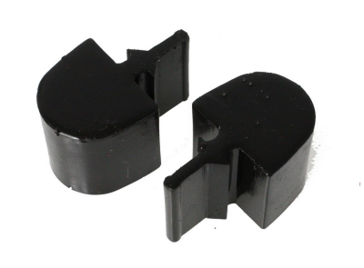 Energy Suspension - Energy Suspension 3.9102G Black Front Polyurethane Control Arm Bump Stop Set