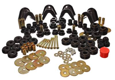 Energy Suspension - Energy Suspension 4.18105G Hyper-Flex Master Bushing Kit Black