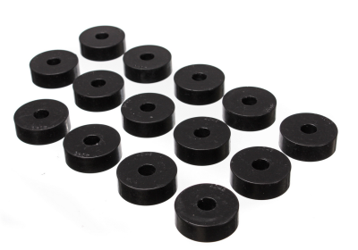 Energy Suspension - Energy Suspension 2.4101G Body Cab Mount Set Polyurethane Black