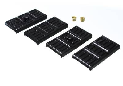 Energy Suspension - Energy Suspension 3.6113G Leaf Spring Pad Rear Polyurethane Black