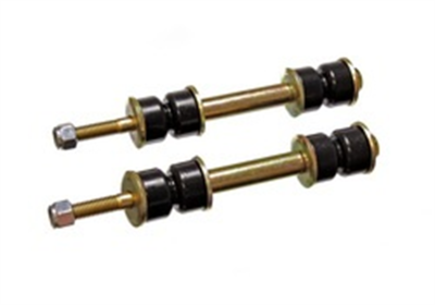 Energy Suspension - Energy Suspension 9.8117G Sway Bar End Link Kit Front Polyurethane Black