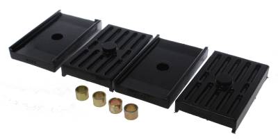 Energy Suspension - Energy Suspension 3.6112G Leaf Spring Pad Rear Polyurethane Black