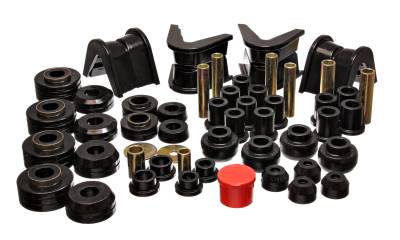 Energy Suspension - Energy Suspension 4.18107G Hyper-Flex Master Bushing Kit Black