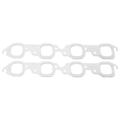 Mr Gasket - Mr Gasket 4816G MLS Exhaust Gasket Square for Chevy/GMC 366/396/400/402/427/454