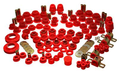 Energy Suspension - Energy Suspension 2.18109R Polyurethane Master Bushing Kit for Jeep