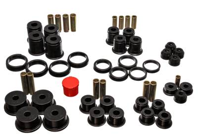 Energy Suspension - Energy Suspension 2.18105G Hyper-Flex Master Bushing Kit Black
