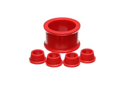 Energy Suspension - Energy Suspension 16.10103R Rack & Pinion Bushing Set Polyurethane Red