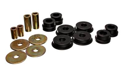 Energy Suspension - Energy Suspension 5.1108G Differential Carrier Bushing Set Polyurethane Black
